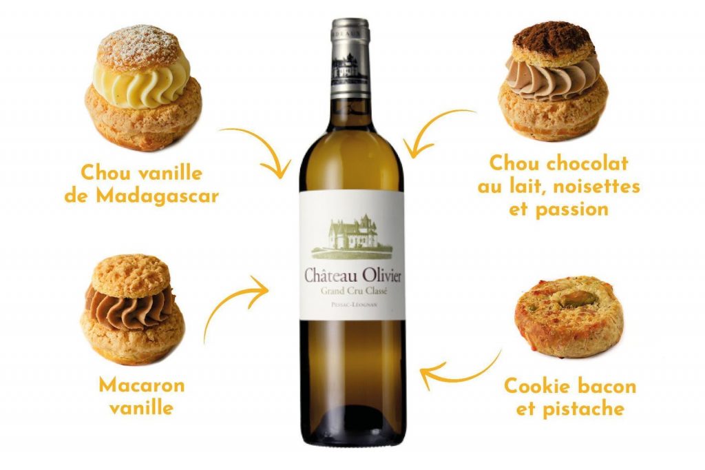 accords mets/vins choux cookies 